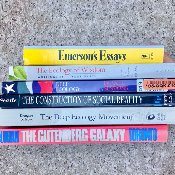 1st Ed. Philosophy Book Set of 6, Vintage Paperback Lot, Philosophy, Ecology, + - Picture 2 of 10
